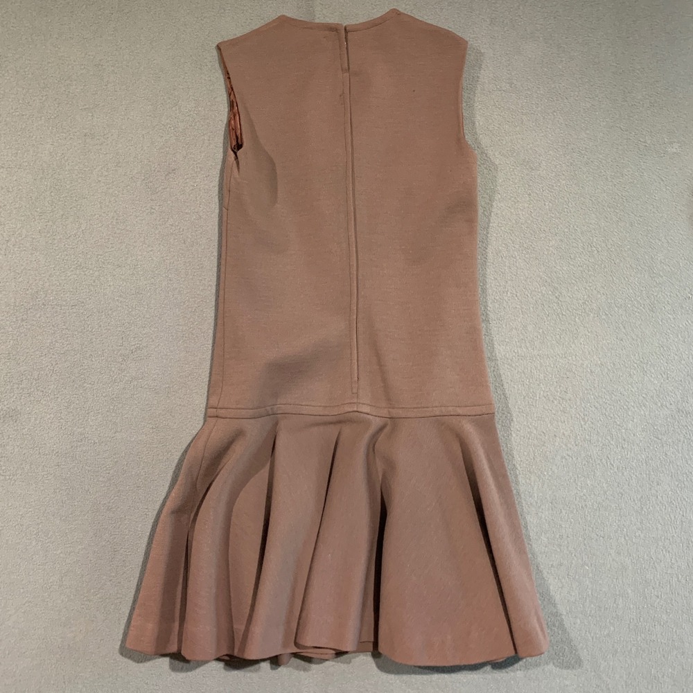 Kiva LTD.‎ Women's Sleeveless Flapper Dress Size 10 Brown 60s 70s Jazz Romantic - Picture 6 of 10